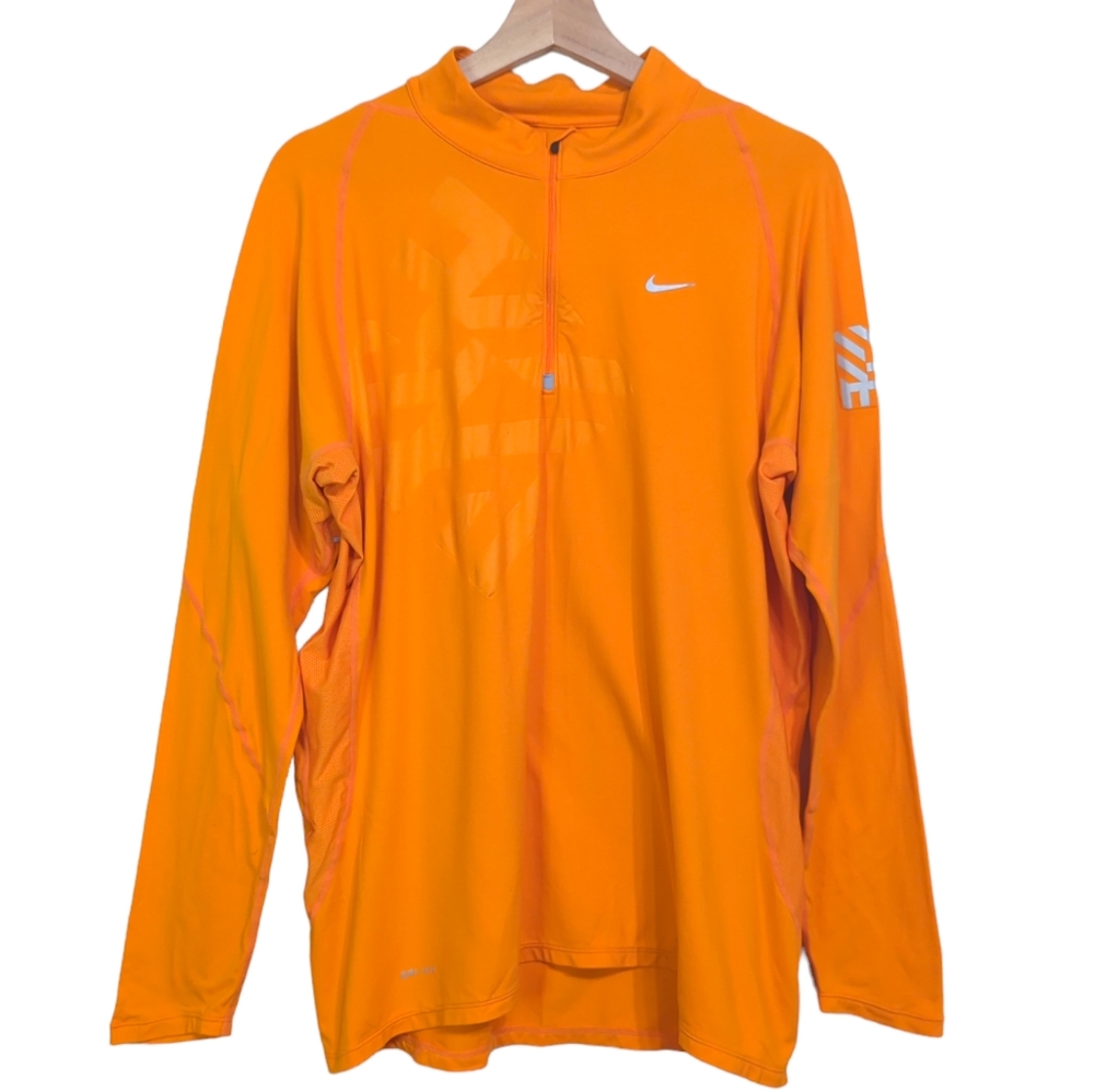 Men's Nike Dri Fit Reflective Running Jacket Large